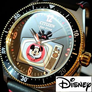 Disney MICKEY ミッキーマウス コラボ 腕時計/GMT 電池式