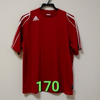 adidas - 半袖 Tシャツ　赤　170