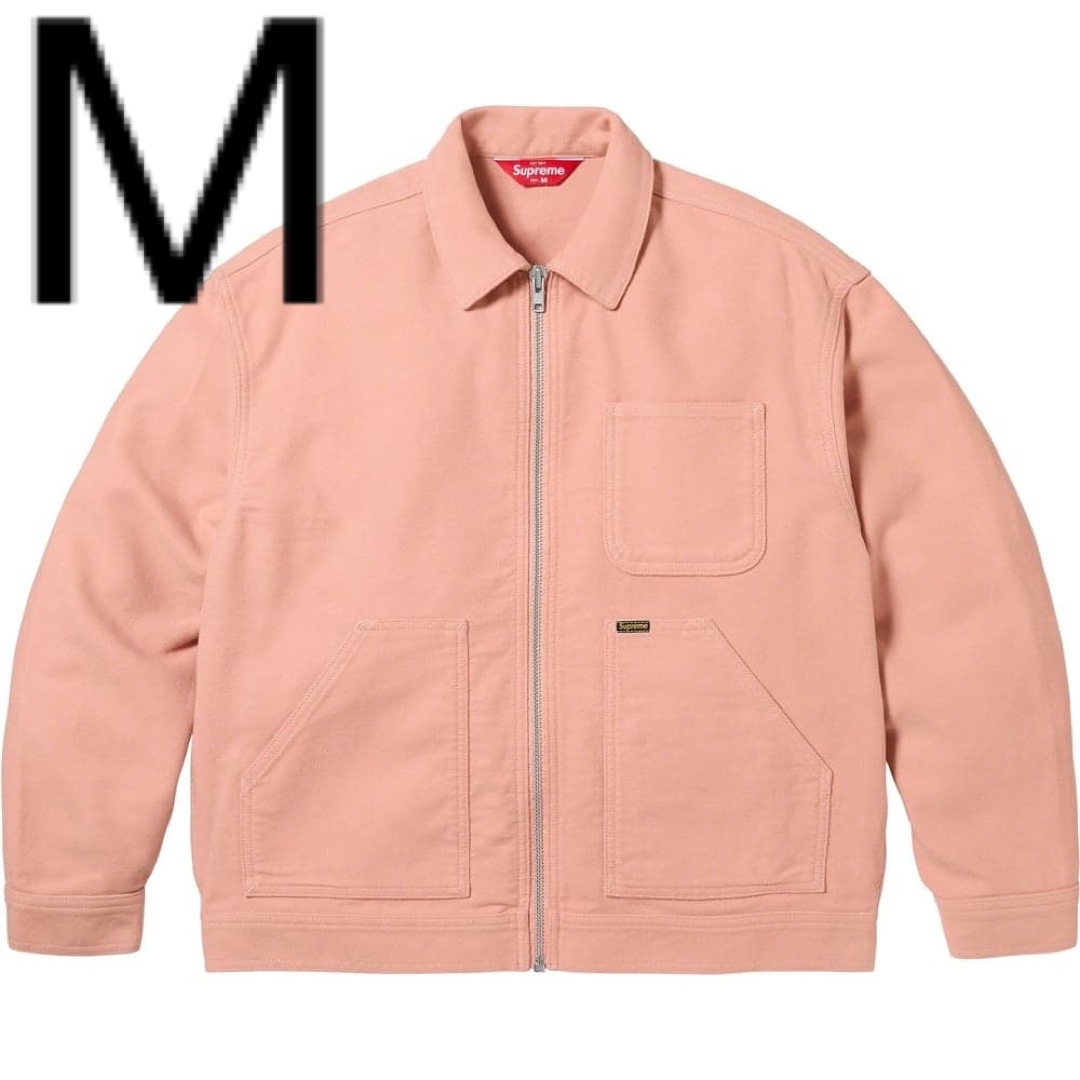 Supreme Moleskin Work Jacket Dusty Pink