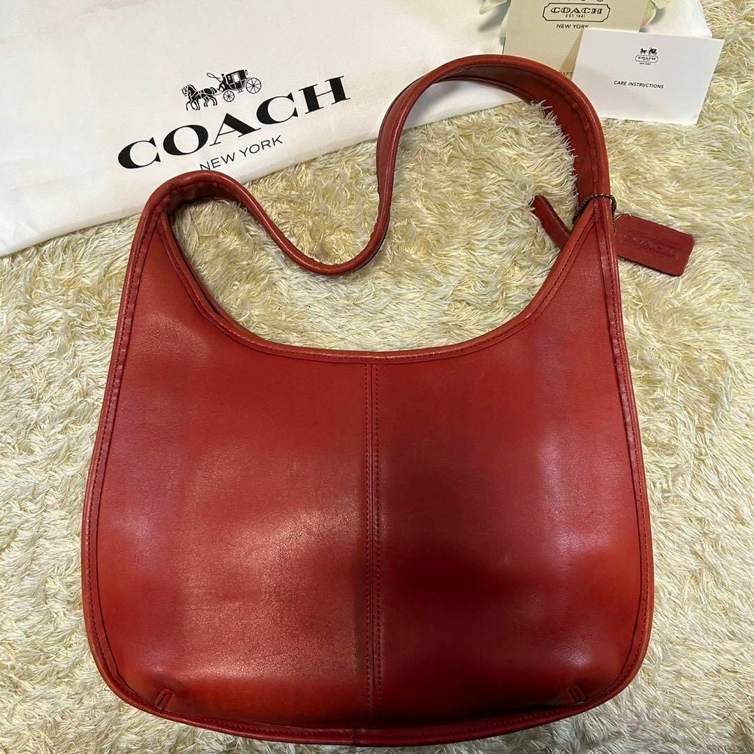 COACH - 【美品】コーチ 9033 ワンハンドバック レザー ワンショルダー