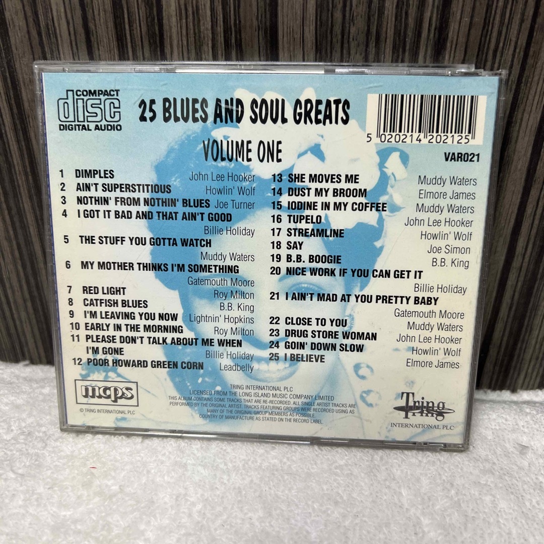 25 BLUES AND SOUL GREATS VOLUME ONE エンタメ/ホビーのCD(ブルース)の商品写真
