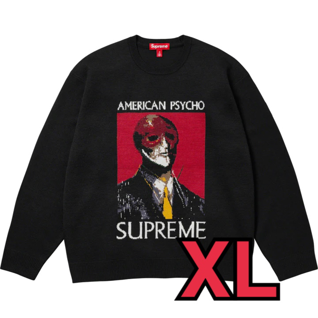 supreme 23fw American Psycho Sweater 新品 - ニット/セーター