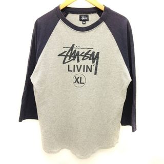 ステューシー ネイビー メンズのTシャツ・カットソー(長袖)の通販 52点