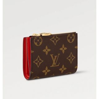 ルイヴィトン(LOUIS VUITTON)の【ルイヴィトン 】折り財布  レッド(折り財布)