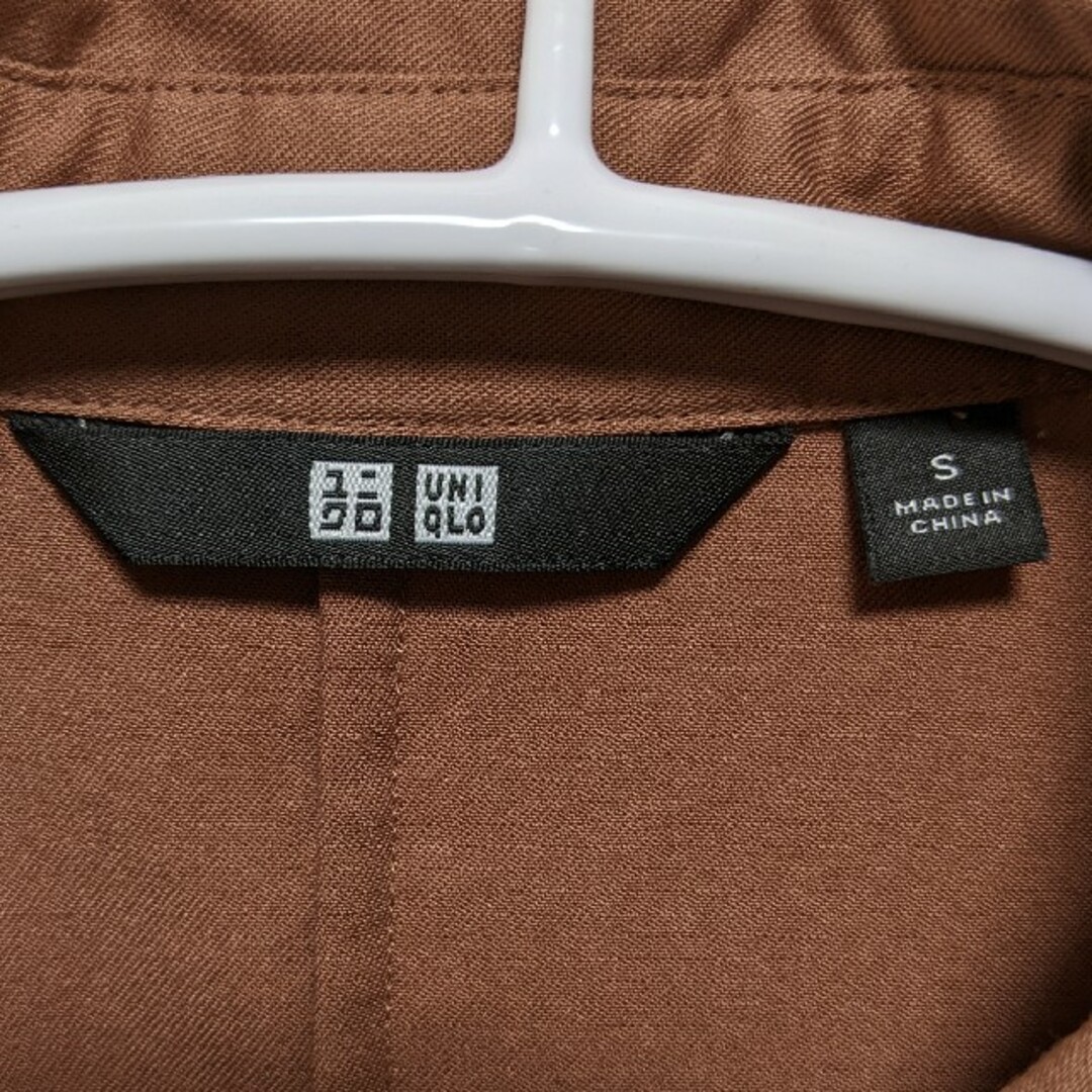 GU(ジーユー)の【ss23】GU　オーバーシャツ　ピンクブラウン レディースのトップス(シャツ/ブラウス(半袖/袖なし))の商品写真