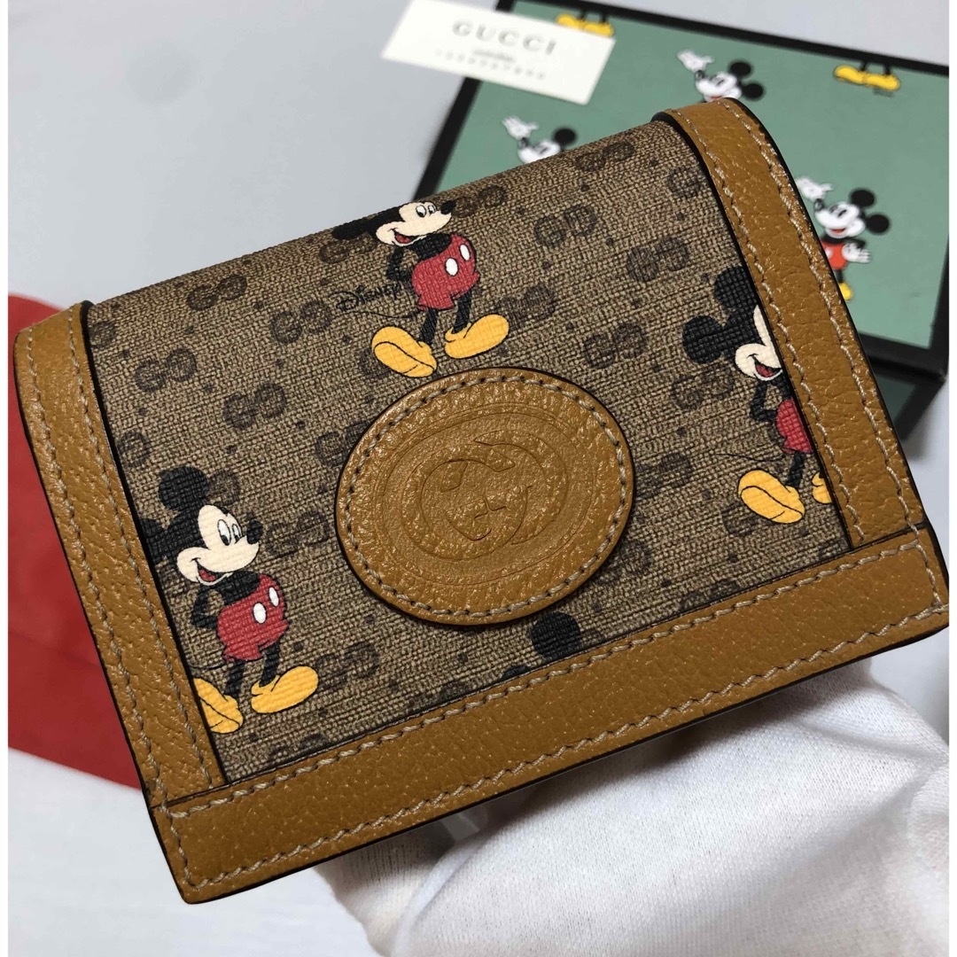 GUCCI ×DISNEY グッチx ディズニー(ミッキーマウス)コンパクト財布