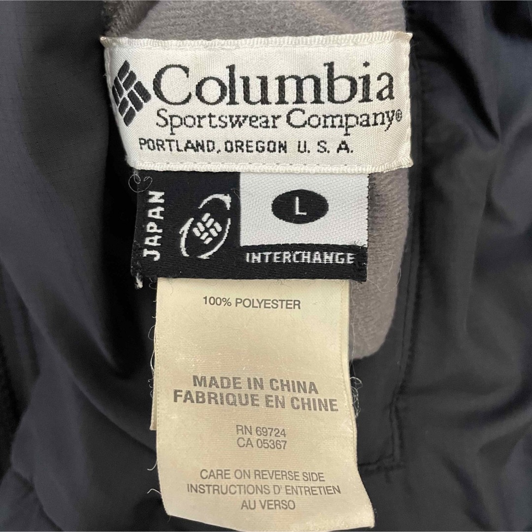 Columbia - コロンビア 中綿ジャケット 刺繍ロゴ メンズLサイズの通販