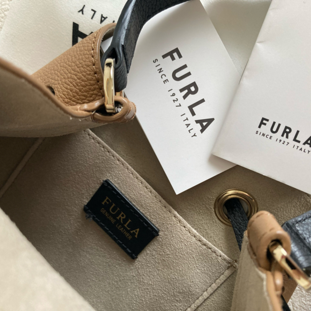 極美品　フルラ　FURLA コスタンザ　キャメル 5