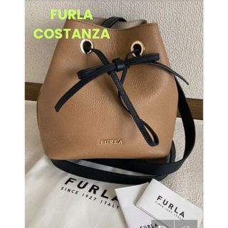 フルラ(Furla)の極美品　フルラ　FURLA コスタンザ　キャメル(ショルダーバッグ)