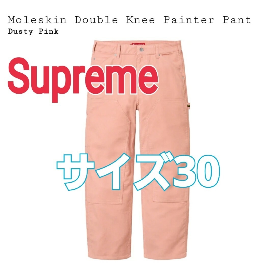 Supreme☆Moleskin Double Knee Painter パンツ - ワークパンツ/カーゴ