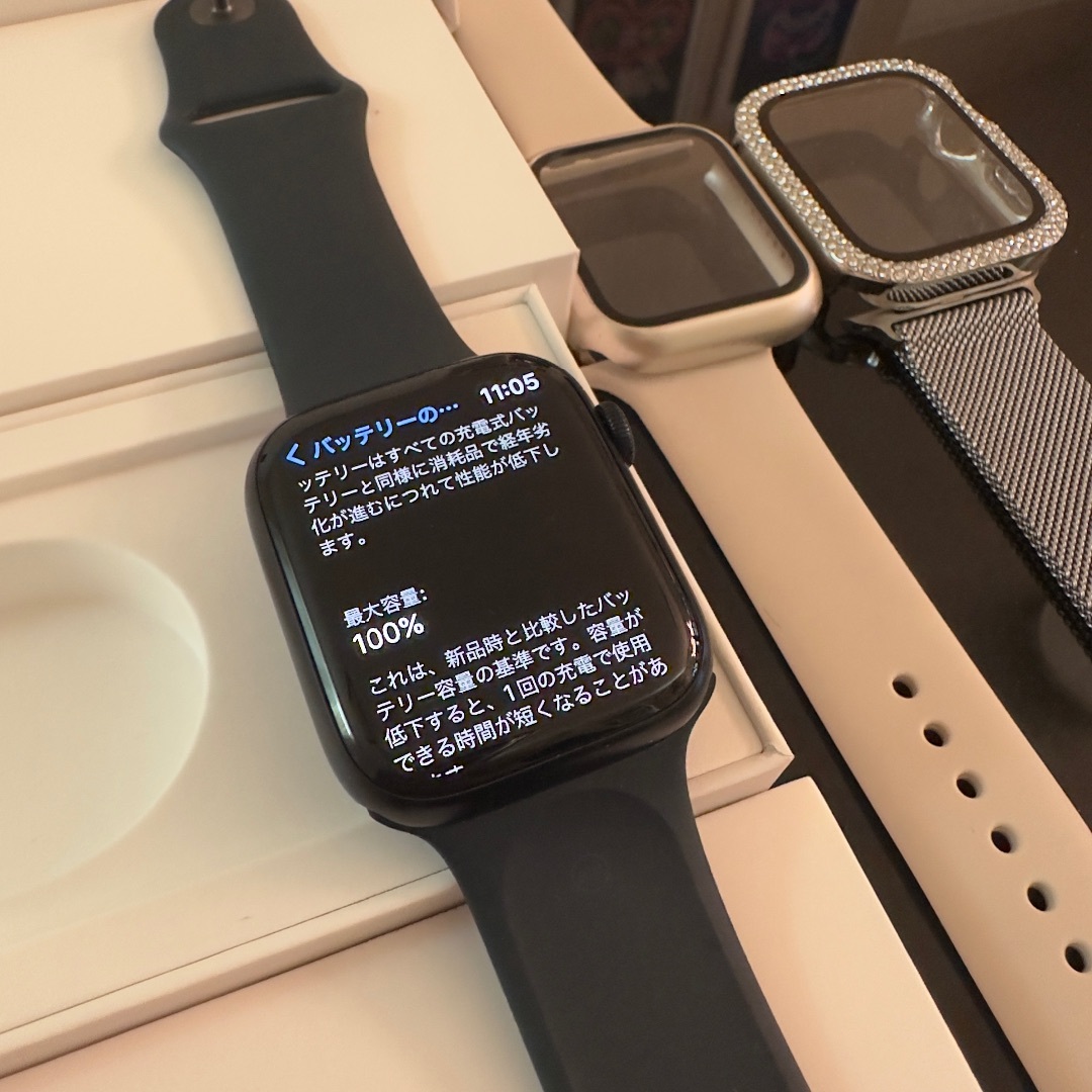 Apple Watch - AppleWatch series8 45mmの通販 by .Nano824s｜アップル ...