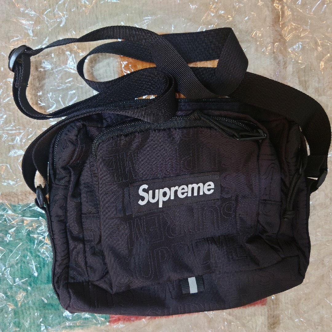 正規品 19ss Supreme Shoulder Bag BLACK 1