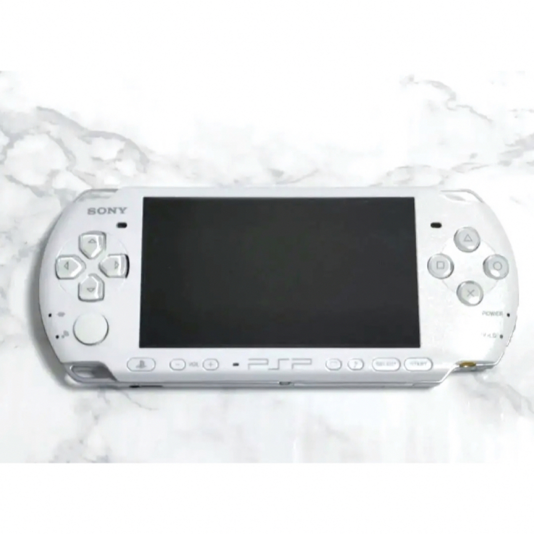 美品✦SONY PSP-3000 プレイステーションポータブル パールホワイト白