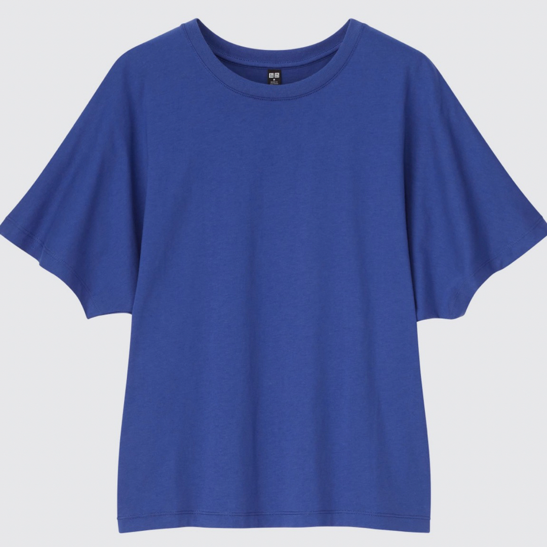 UNIQLO(ユニクロ)のユニクロ　ドルマンT（半袖） レディースのトップス(Tシャツ(半袖/袖なし))の商品写真