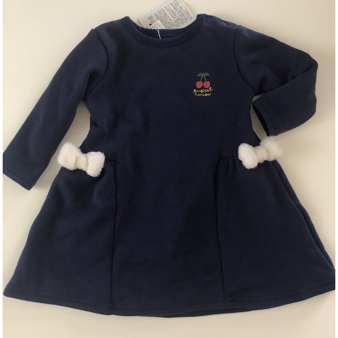 女の子　ワンピース　80センチ キッズ/ベビー/マタニティのベビー服(~85cm)(ワンピース)の商品写真