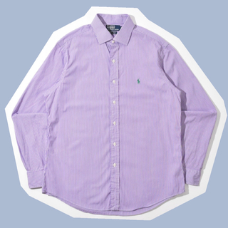 ポロラルフローレン(POLO RALPH LAUREN)のPolo Ralph Lauren Shirts CUSTOM 紫 長袖 M(シャツ)