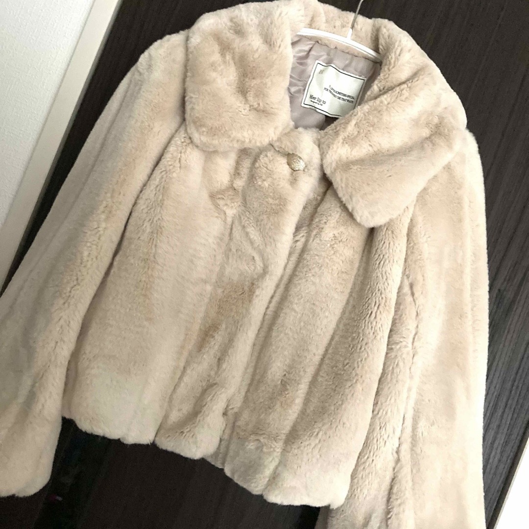 herlipto風winter love faux fur coat 新品未使用