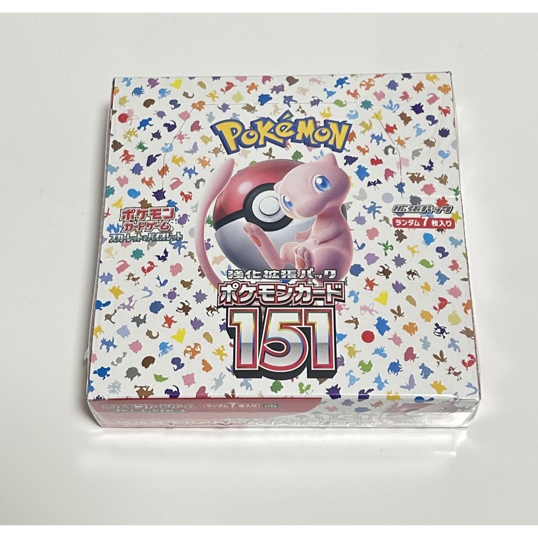 ポケモンカード　151 box シュリンク付き