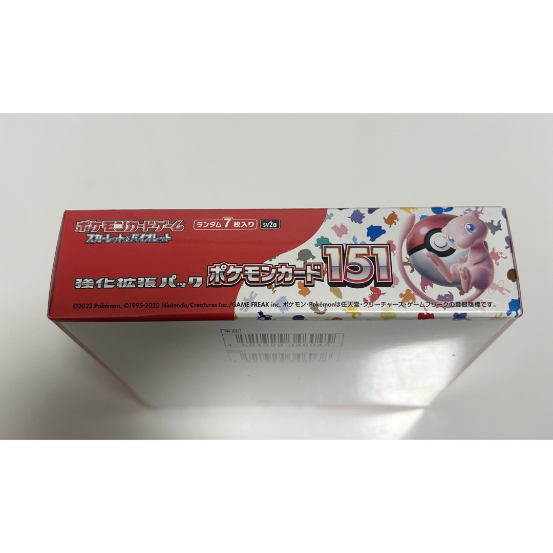 ポケモンカード 151 BOX シュリンク破れあり-