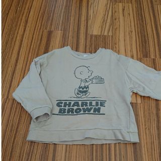 ピーナッツ(PEANUTS)のトレーナー  100(Tシャツ/カットソー)