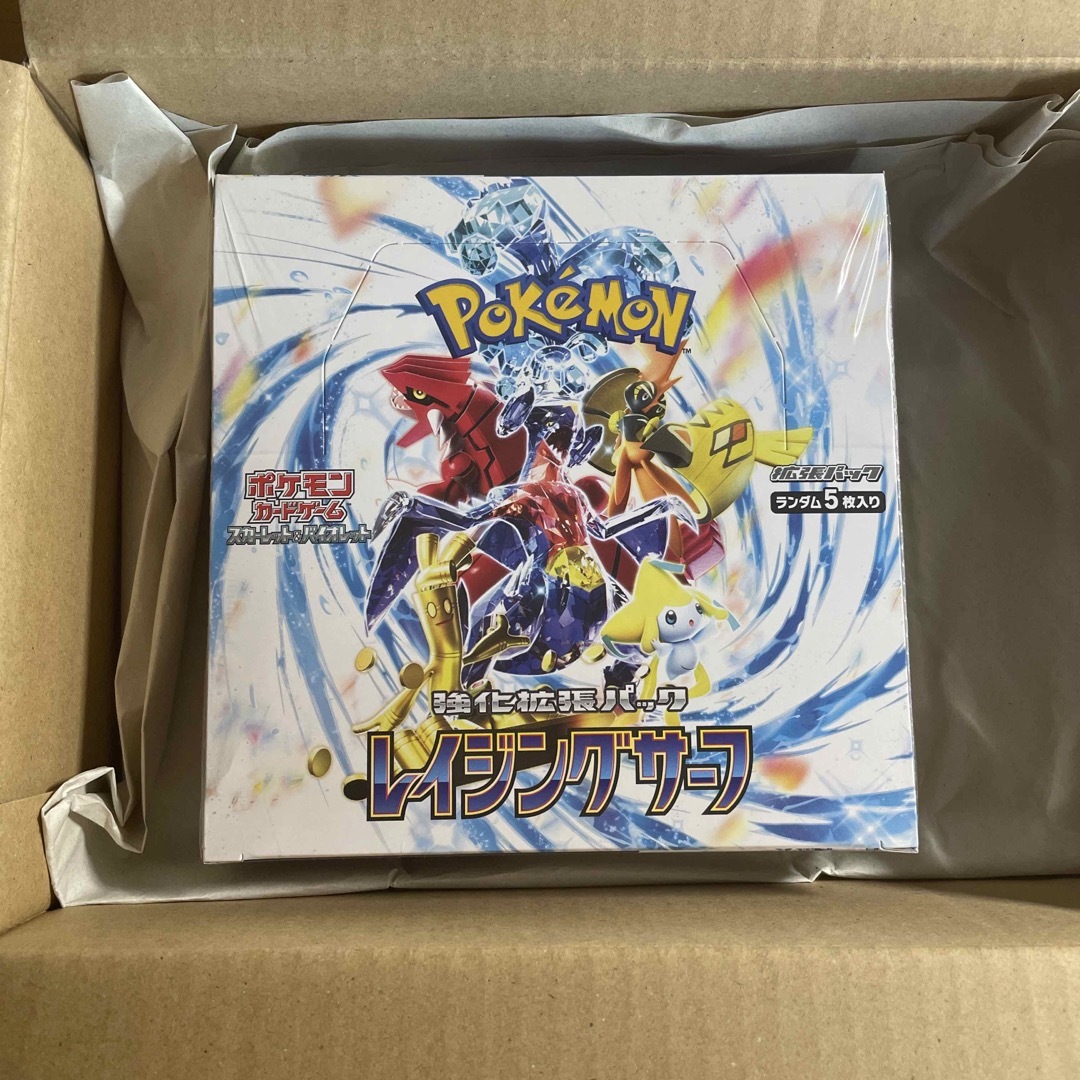 ポケモンカードゲーム レイジングサーフ シュリンク付き 1boxの通販 by