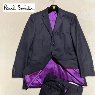 ポールスミス(Paul Smith)のPaul Smith ネイビー ストライプ テーラードジャケット 2ピース(テーラードジャケット)