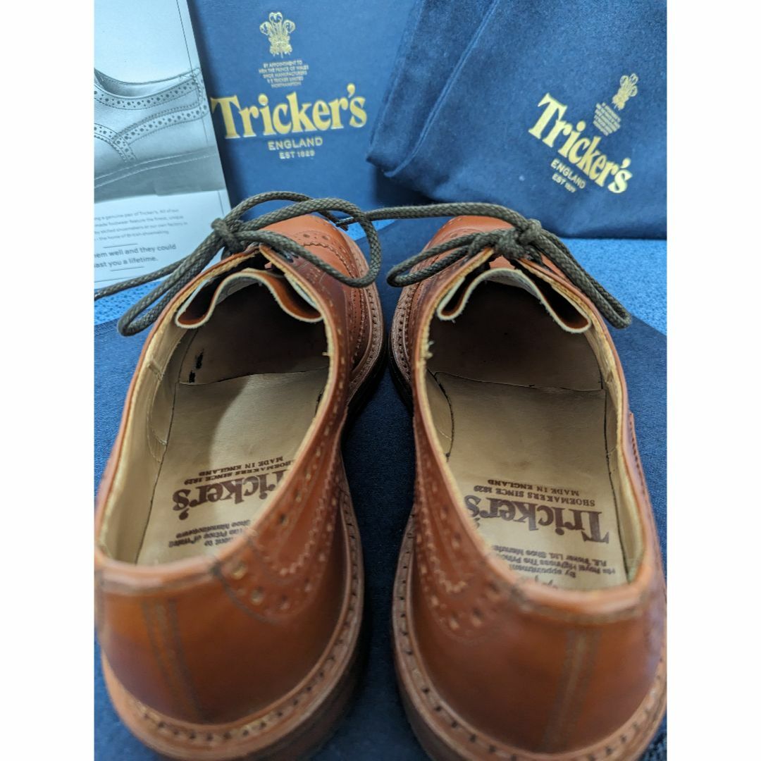 ◆美品 Tricker's BOURTON 8/26.5cm Marron