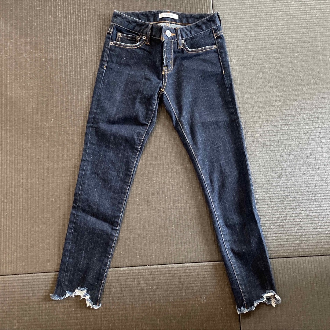 moussy - moussy 23 デニム 切りっぱなし アンクルの通販 by xs's shop