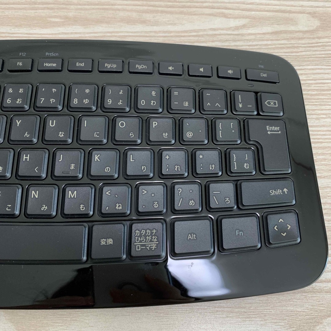 Microsoft(マイクロソフト)のMicrosoft Arc Keyboard Black 1392  スマホ/家電/カメラのPC/タブレット(PC周辺機器)の商品写真