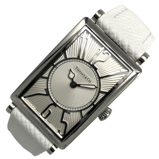 ティファニー(Tiffany & Co.)の　ティファニー TIFFANY＆CO ギャラリー Z3002.10.10A21A SS/レザー社外ベルト レディース 腕時計(腕時計)