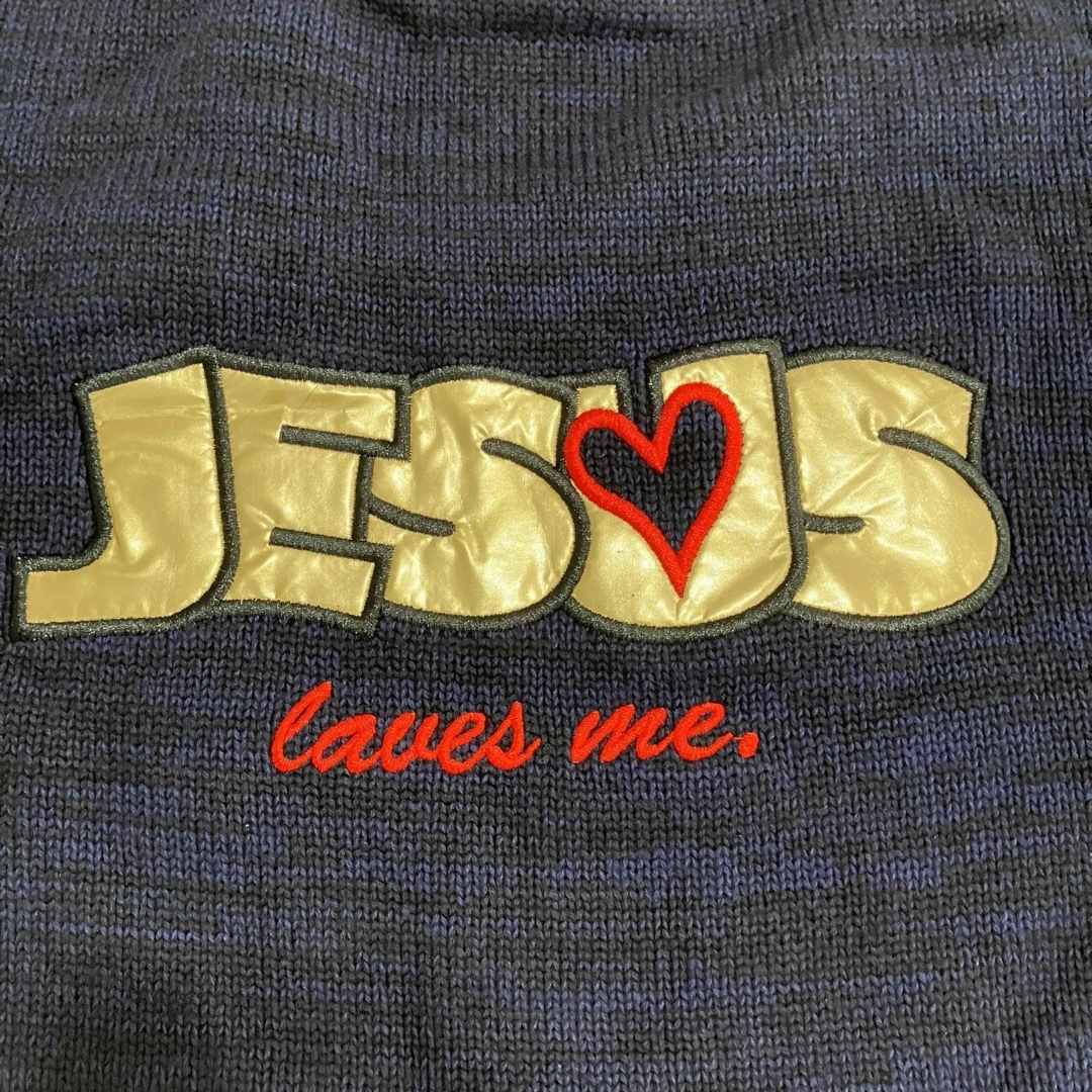 ヴェトモン　JESUS LOVES YOU DESTROYED SWEATER 7