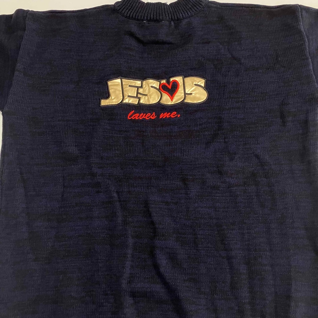 ヴェトモン　JESUS LOVES YOU DESTROYED SWEATER 6