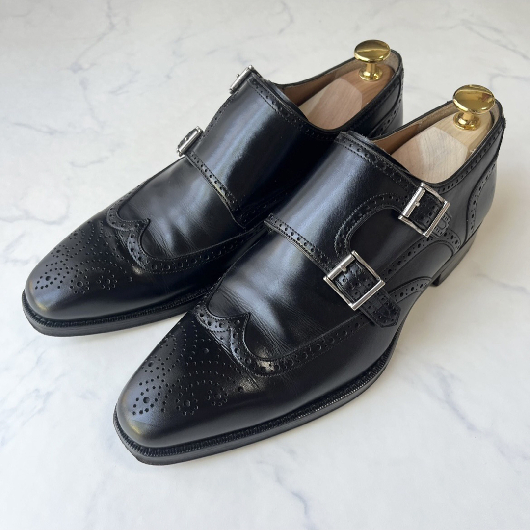 MAGNANNI - 美品『 MAGNANNI 』ダブルモンク/ウィングチップ/の通販