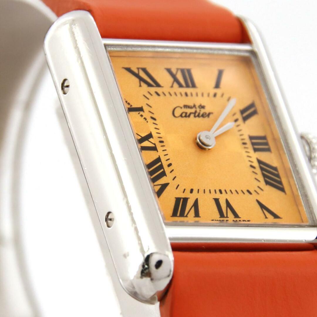 Cartier(カルティエ)のカルティエ マストタンクSM W1017654 シルバー クォーツ レディースのファッション小物(腕時計)の商品写真