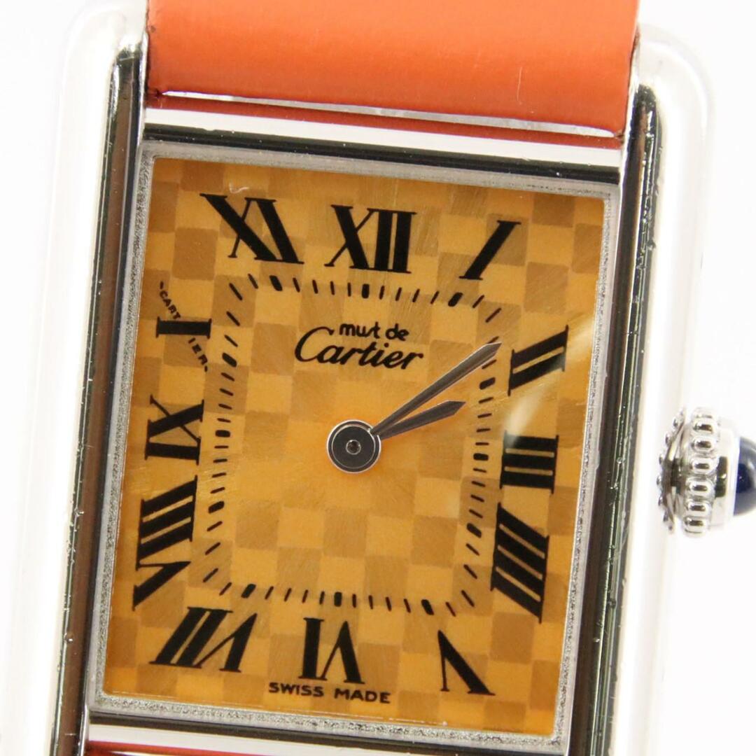 Cartier(カルティエ)のカルティエ マストタンクSM W1017654 シルバー クォーツ レディースのファッション小物(腕時計)の商品写真