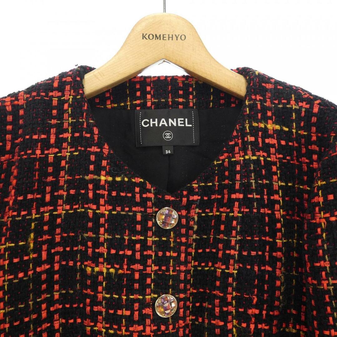 CHANEL - シャネル CHANEL ノーカラージャケットの通販 by KOMEHYO CHANEL - シャネル CHANEL ノーカラージャケットの通販 by KOMEHYO