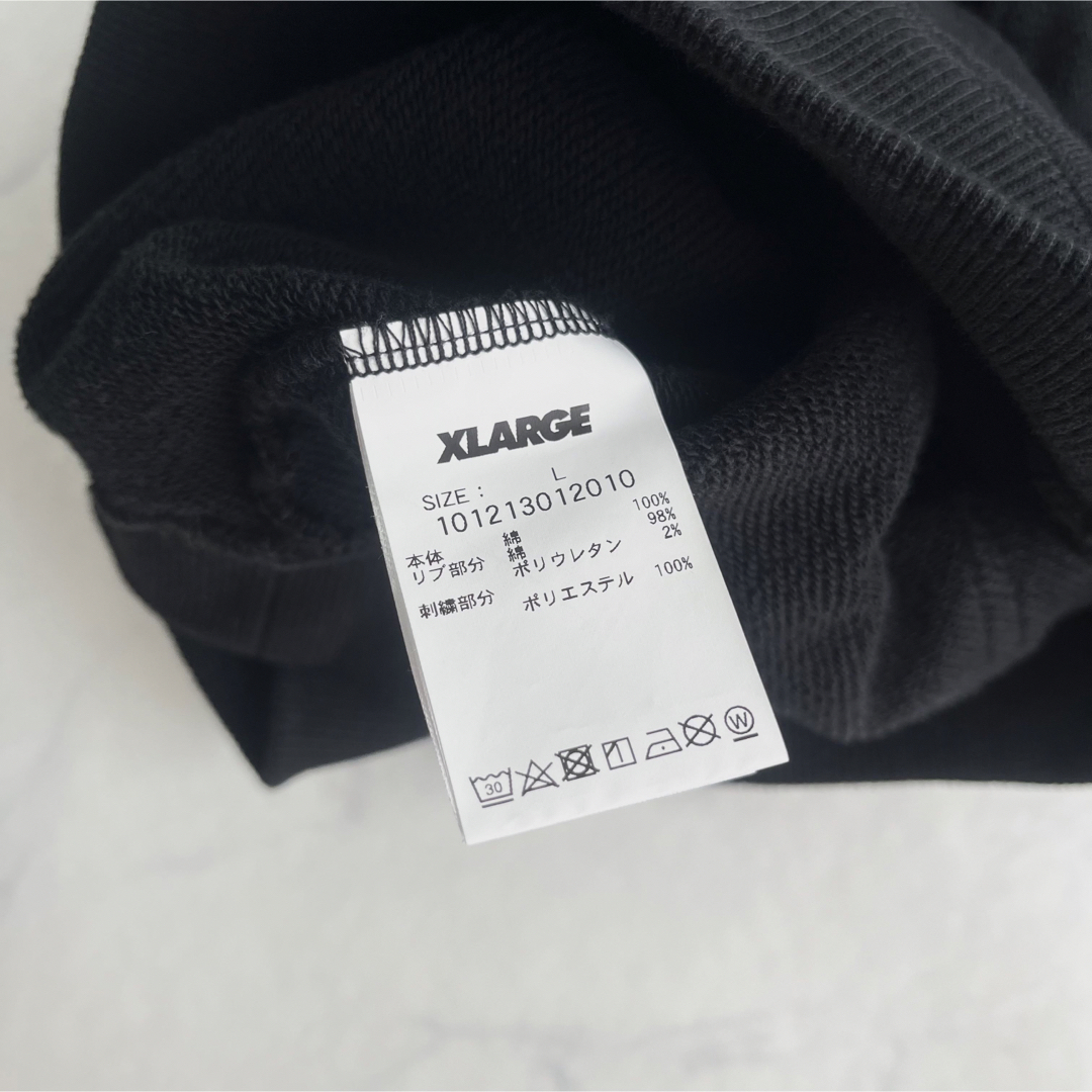XLARGE - 『 XLARGE 』プルオーバーパーカー/L/ハーフジップ