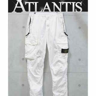 STONE ISLAND - ストーンアイランド STONE ISLAND カーゴパンツ 白