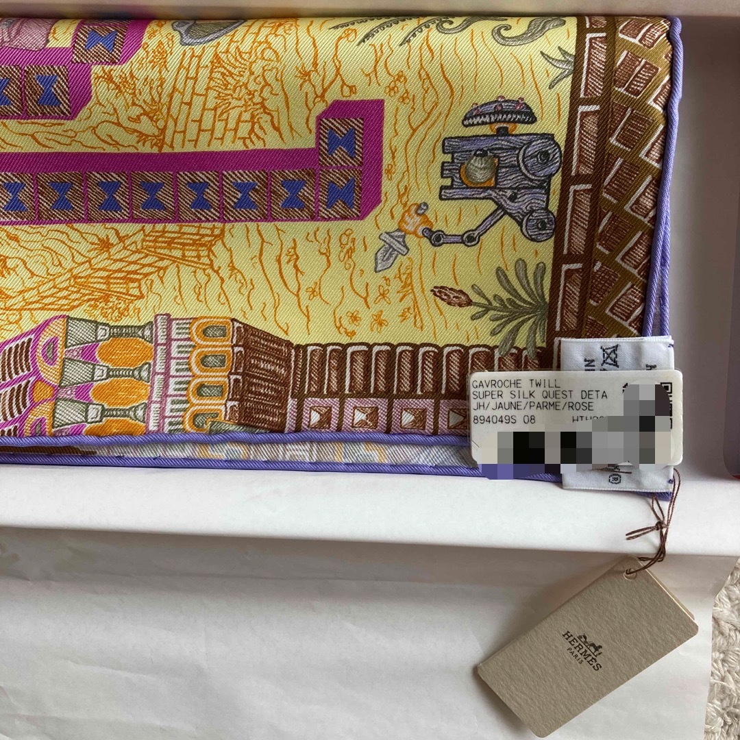 Hermes - 《新品》エルメス ガヴロッシュ 45 シルク スーパーシルク