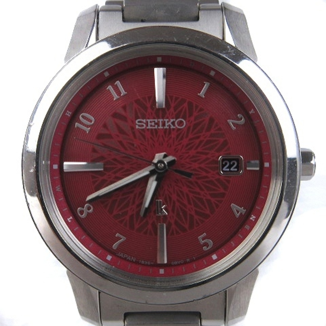 SEIKO - セイコー ルキア 腕時計 ウォッチ 3針 ソーラー電波 シルバー