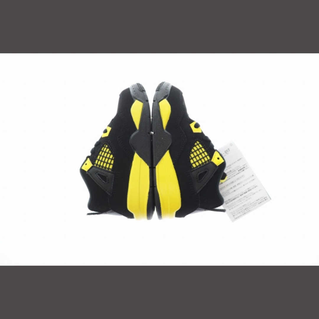 NIKE - ナイキ NIKE TD エア ジョーダン 4 レトロ サンダー 14 黒 黄の