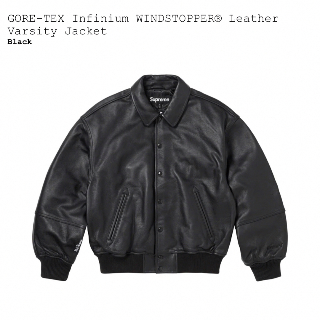 Supreme - supreme Leather Varsity Jacket XXLの通販 by osn108 ...