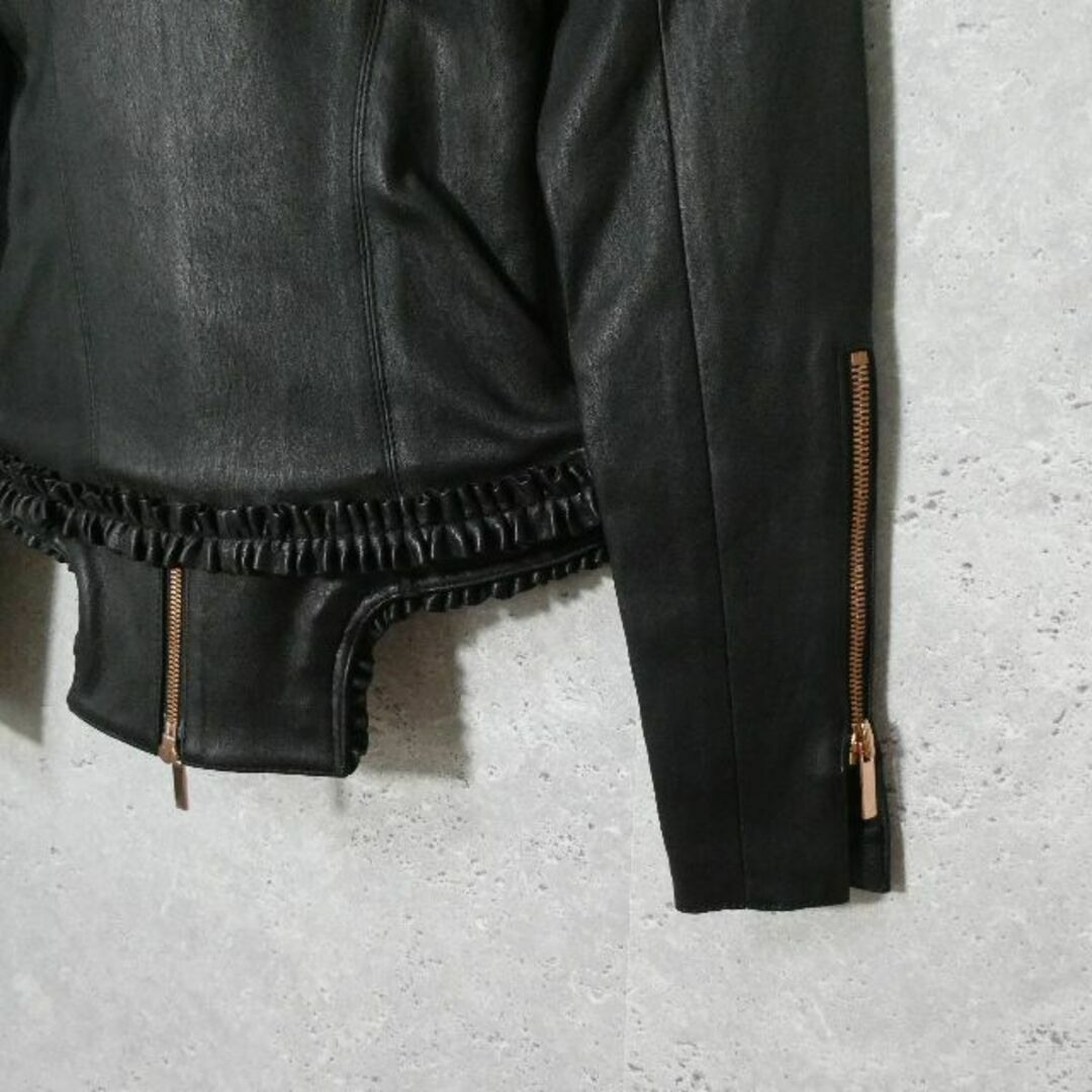 THOMAS WYLDE - 未使用 THOMAS WYLDE レザー ジップアップ デザイン