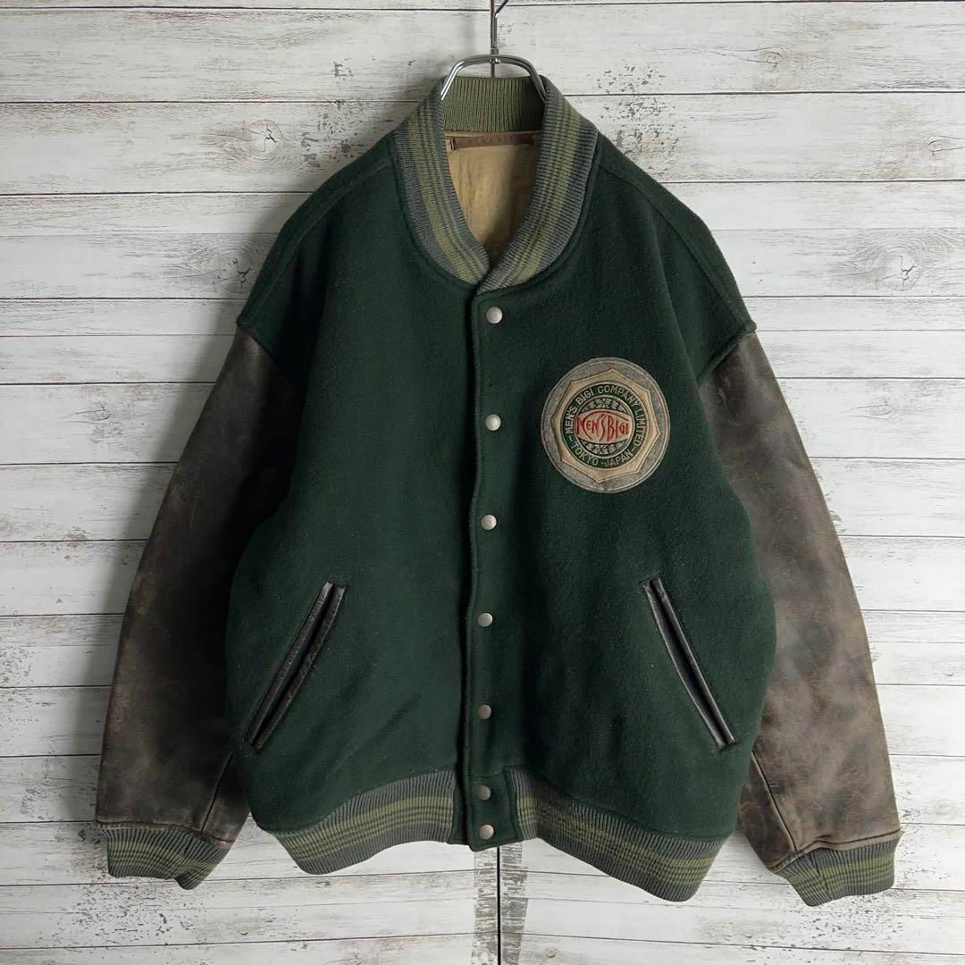 vintage mens bigi versity jacket