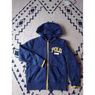 ポロラルフローレン(POLO RALPH LAUREN)の美品　ラルフローレン パーカー 140 ネイビー系　ポロ　POLORALPH(ジャケット/上着)