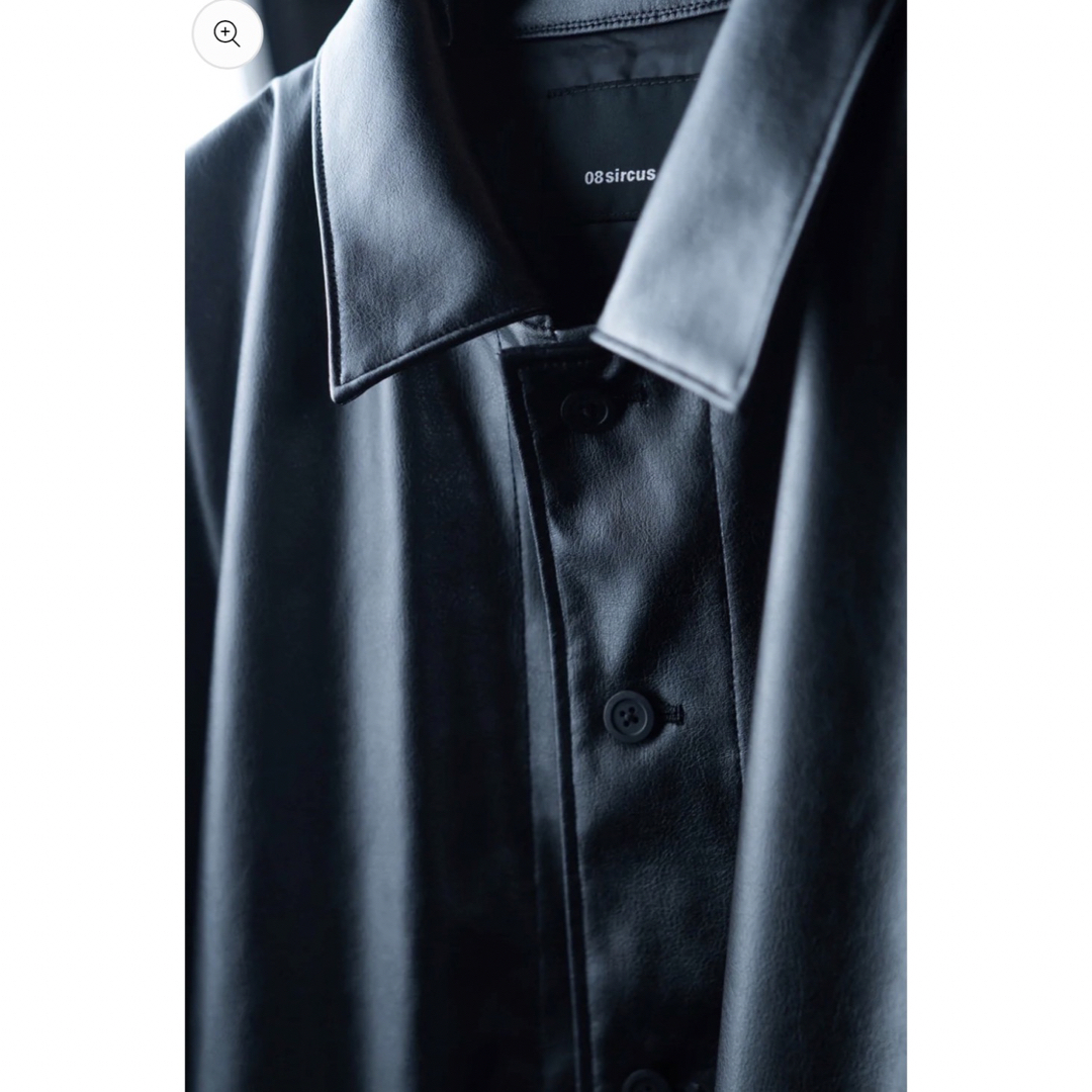 08sircus - 08sircus Synthetic leather coverall の通販 by PO 08sircus - 08sircus Synthetic leather coverall の通販 by PO