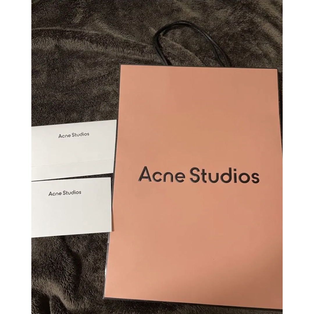 美品 AcneStudios 2022AWフリンジスカーフ