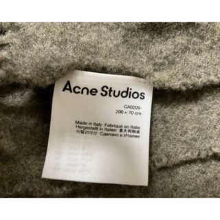 Acne Studios - 美品 AcneStudios 2022AWフリンジスカーフの通販 by