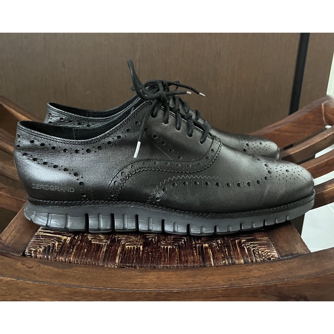 Cole Haan - コールハーン ゼログランド 10M ウイングチップ ブラック