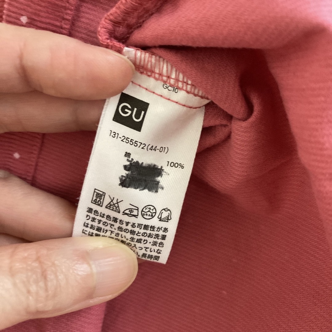 GU(ジーユー)のGU コーデュロイワンピース　130センチ キッズ/ベビー/マタニティのキッズ服女の子用(90cm~)(ワンピース)の商品写真